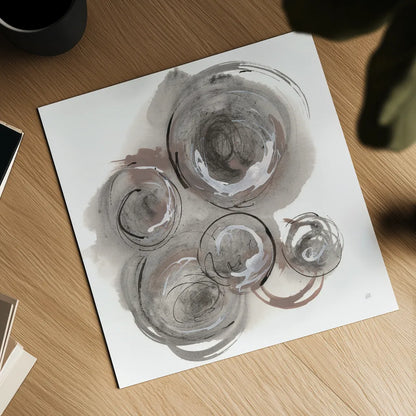 In the Circle II by Chris Paschke. Shown as a detailed flat fine art print, highlighting archival giclee quality. Available as an archival giclee rolled canvas, fine art paper, or poster print. SKU 70670a.