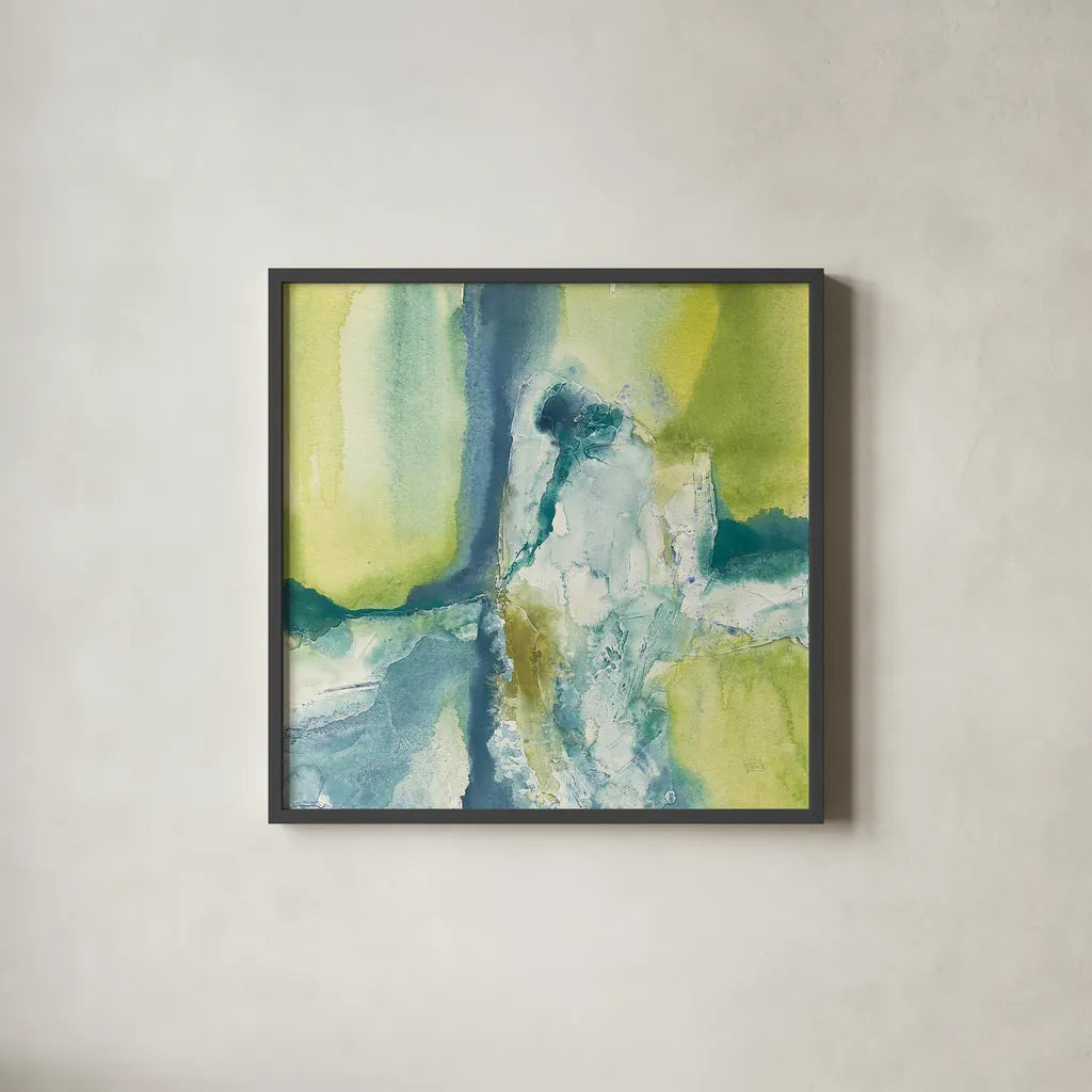 Incomplete by Chris Paschke. Shown in a sleek black glass frame for a contemporary gallery look. Available as an archival giclee rolled canvas, fine art paper, or poster print. SKU 39564a.