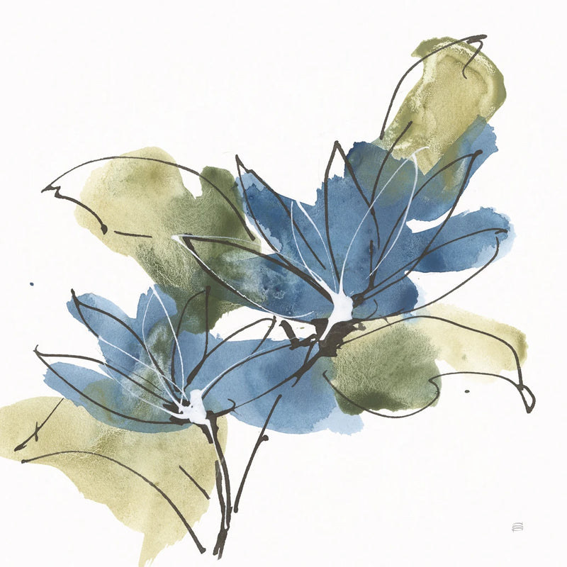 Indigo Clematis I by Chris Paschke