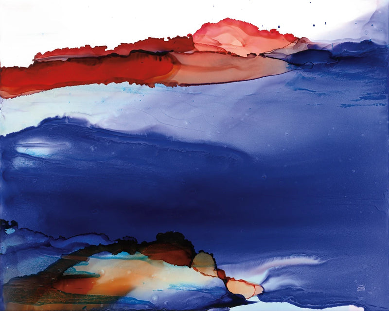 Indigo Coral II by Chris Paschke