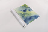 Indigo Flow II by Chris Paschke. shown as a rolled paper print. Available as archival giclee rolled canvas, fine art paper, or poster print. SKU 49050h.
