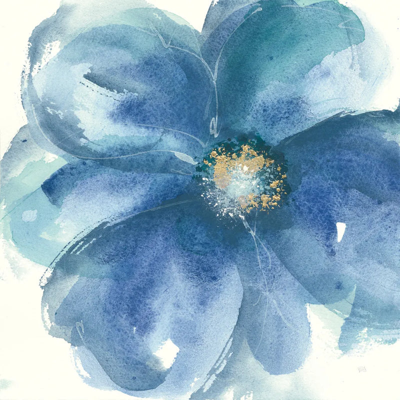 Indigo Mint III by Chris Paschke. SKU 34000a. Archival Giclee Fine art print for wall decor.