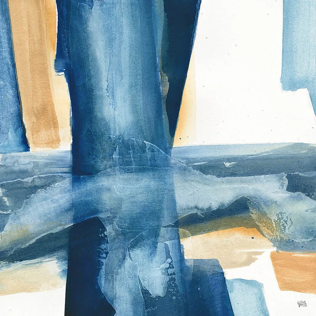 Indigo V by Chris Paschke. SKU 15137a. Archival Giclee Fine art print for wall decor.