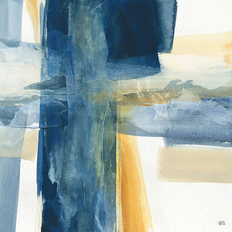 Indigo VI by Chris Paschke. SKU 15138a. Archival Giclee Fine art print for wall decor.