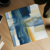 Indigo VI by Chris Paschke. Shown as a detailed flat fine art print, highlighting archival giclee quality. Available as an archival giclee rolled canvas, fine art paper, or poster print. SKU 15138a.