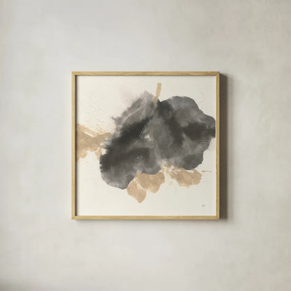 Ink Flow I by Chris Paschke. Shown in a natural wood glass frame for a timeless modern aesthetic. Available as an archival giclee rolled canvas, fine art paper, or poster print. SKU 75457a.