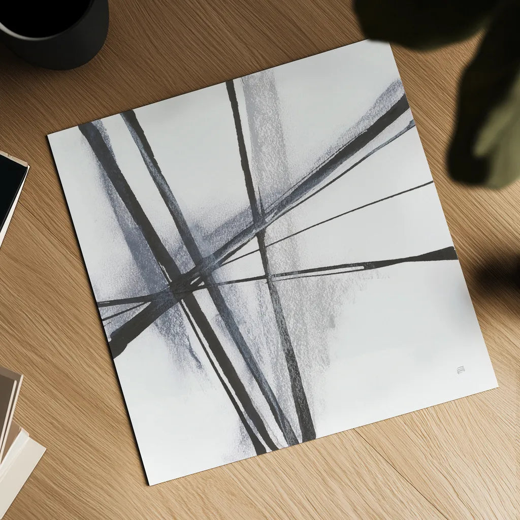 Ink and Pastel I by Chris Paschke. Shown as a detailed flat fine art print, highlighting archival giclee quality. Available as an archival giclee rolled canvas, fine art paper, or poster print. SKU 84559a.