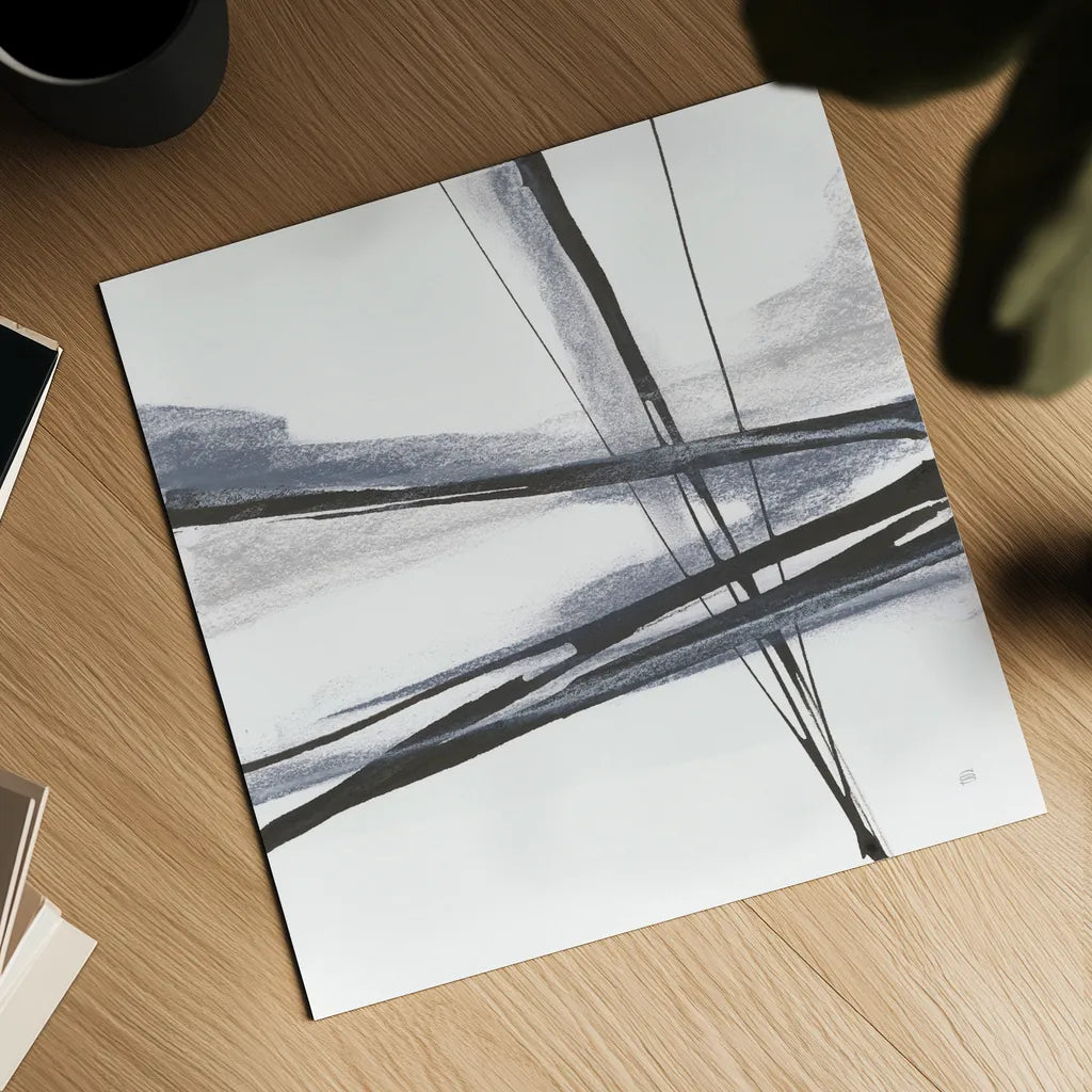 Ink and Pastel II by Chris Paschke. Shown as a detailed flat fine art print, highlighting archival giclee quality. Available as an archival giclee rolled canvas, fine art paper, or poster print. SKU 84560a.