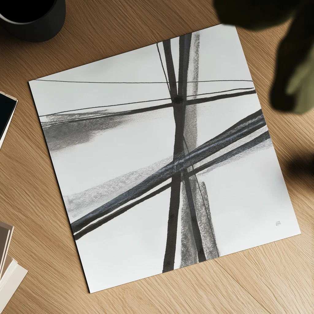 Ink and Pastel III by Chris Paschke. Shown as a detailed flat fine art print, highlighting archival giclee quality. Available as an archival giclee rolled canvas, fine art paper, or poster print. SKU 84561a.