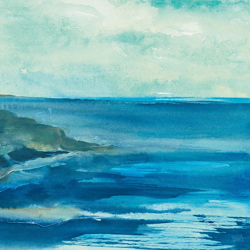 Inlet by Chris Paschke. SKU 14962a. Archival Giclee Fine art print for wall decor.