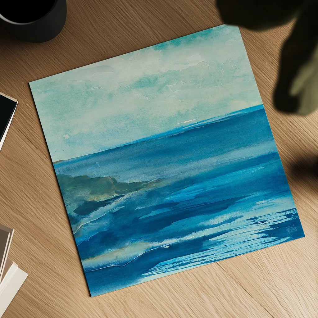 Inlet by Chris Paschke. Shown as a detailed flat fine art print, highlighting archival giclee quality. Available as an archival giclee rolled canvas, fine art paper, or poster print. SKU 14962a.