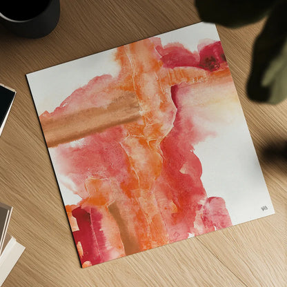 Inner Glow III 27x27 by Chris Paschke. Shown as a detailed flat fine art print, highlighting archival giclee quality. Available as an archival giclee rolled canvas, fine art paper, or poster print. SKU 15038a.