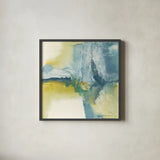 Inner Spirit by Chris Paschke. Shown in a sleek black glass frame for a contemporary gallery look. Available as an archival giclee rolled canvas, fine art paper, or poster print. SKU 14730a.