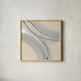 Intersection II by Chris Paschke. Shown in a natural wood glass frame for a timeless modern aesthetic. Available as an archival giclee rolled canvas, fine art paper, or poster print. SKU 83796a.