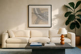 Intersection III by Chris Paschke. Displayed in a glass frame with matte in a clean modern living room. Available as an archival giclee rolled canvas, fine art paper, or poster print. SKU 83797a.