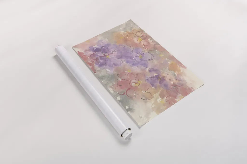 Intimate Freesia by Chris Paschke. shown as a rolled paper print. Available as archival giclee rolled canvas, fine art paper, or poster print. SKU 50271i.