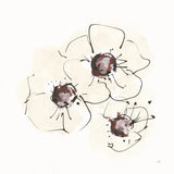 Ivory Poppies II by Chris Paschke. SKU 91443a. Archival Giclee Fine art print for wall decor.