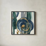 Jasper II by Chris Paschke. Shown in a sleek black glass frame for a contemporary gallery look. Available as an archival giclee rolled canvas, fine art paper, or poster print. SKU 34708a.