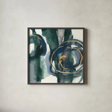 Jasper III by Chris Paschke. Shown in a sleek black glass frame for a contemporary gallery look. Available as an archival giclee rolled canvas, fine art paper, or poster print. SKU 34709a.