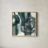 Jasper III by Chris Paschke. Shown in a natural wood glass frame for a timeless modern aesthetic. Available as an archival giclee rolled canvas, fine art paper, or poster print. SKU 34709a.