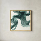 Jasper Wash I by Chris Paschke. Shown in a natural wood glass frame for a timeless modern aesthetic. Available as an archival giclee rolled canvas, fine art paper, or poster print. SKU 34710a.