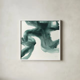 Jasper Wash I by Chris Paschke. Shown in a crisp white glass frame for a clean and minimalist style. Available as an archival giclee rolled canvas, fine art paper, or poster print. SKU 34710a.