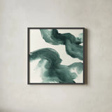 Jasper Wash II by Chris Paschke. Shown in a sleek black glass frame for a contemporary gallery look. Available as an archival giclee rolled canvas, fine art paper, or poster print. SKU 34711a.