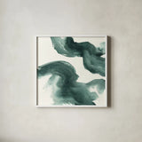 Jasper Wash II by Chris Paschke. Shown in a crisp white glass frame for a clean and minimalist style. Available as an archival giclee rolled canvas, fine art paper, or poster print. SKU 34711a.