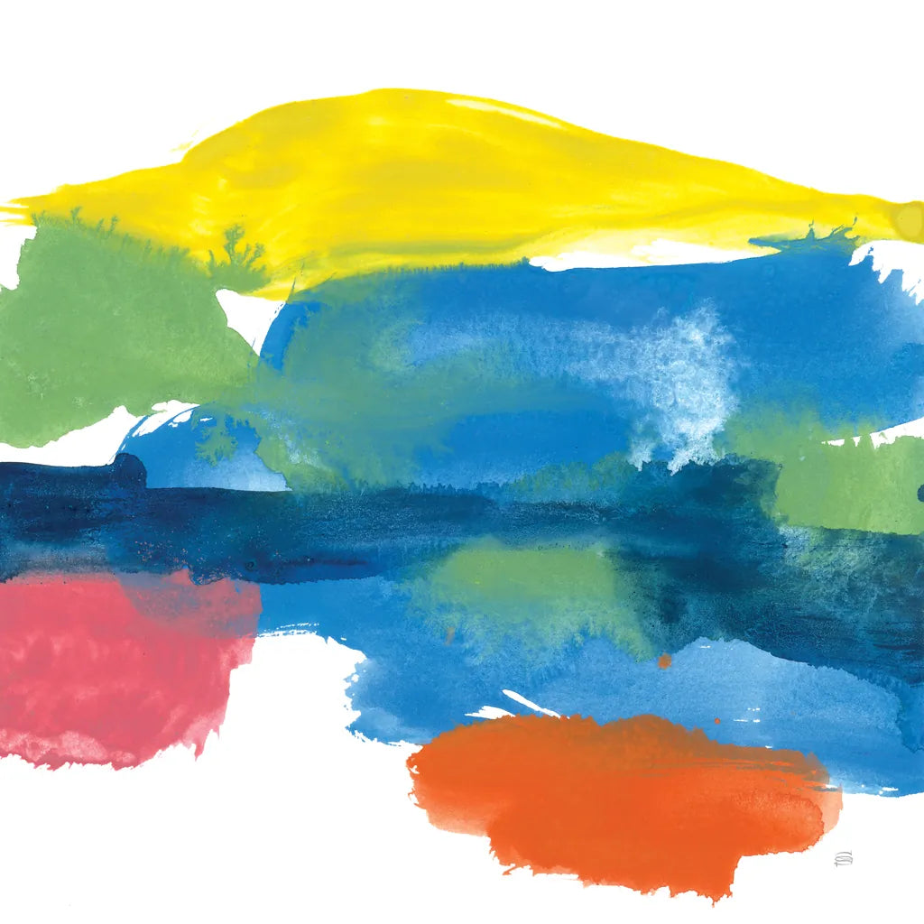 Jewel Abstraction II by Chris Paschke. SKU 80136a. Archival Giclee Fine art print for wall decor.