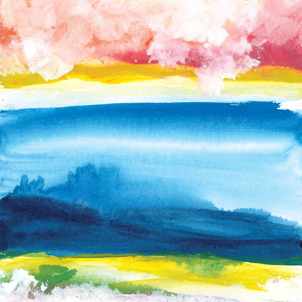 Jewel Waterway VIII by Chris Paschke. SKU 80134a. Archival Giclee Fine art print for wall decor.