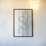 Laidback Flowers I by Chris Paschke. shown as a paper print in a black flame. Available as a archival giclee rolled canvas, fine art paper, or poster print. SKU 83789h.