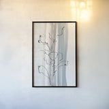 Laidback Flowers III by Chris Paschke. shown as a paper print in a black flame. Available as a archival giclee rolled canvas, fine art paper, or poster print. SKU 84159h.