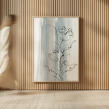 Laidback Flowers IV by Chris Paschke. shown as over sized large wall art. Available as an archival giclee rolled canvas, fine art paper, or poster print. SKU 84160h.