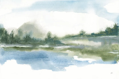 Lake Fog II by Chris Paschke. SKU 83102i. Archival Giclee Fine art print for wall decor.