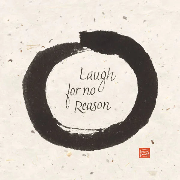 Laugh for No by Chris Paschke. SKU 1397a. Archival Giclee Fine art print for wall decor.