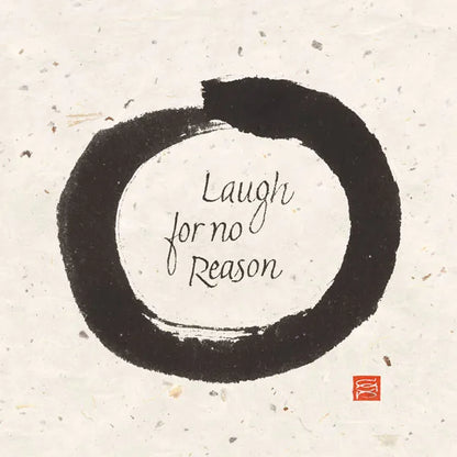 Laugh for No by Chris Paschke. SKU 1397a. Archival Giclee Fine art print for wall decor.