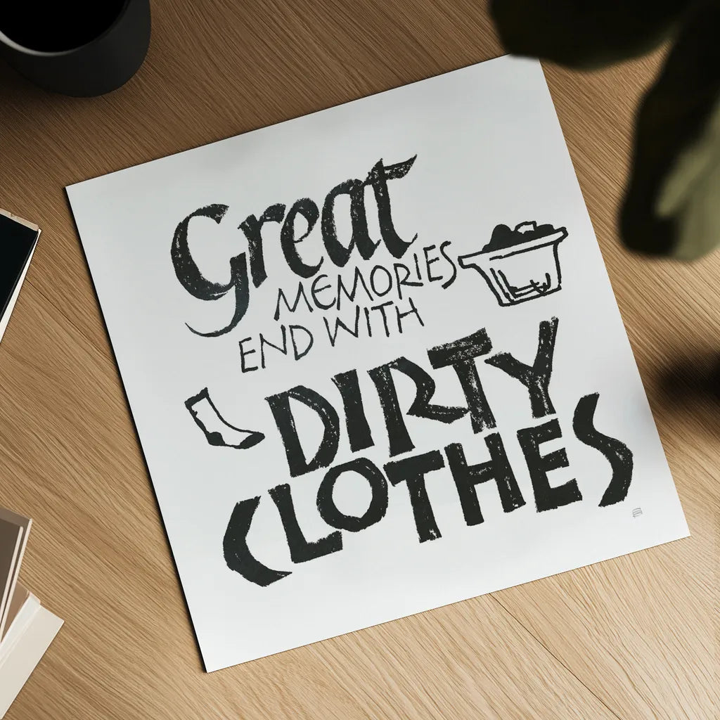 Laundry Room I White by Chris Paschke. Shown as a detailed flat fine art print, highlighting archival giclee quality. Available as an archival giclee rolled canvas, fine art paper, or poster print. SKU 65515a.