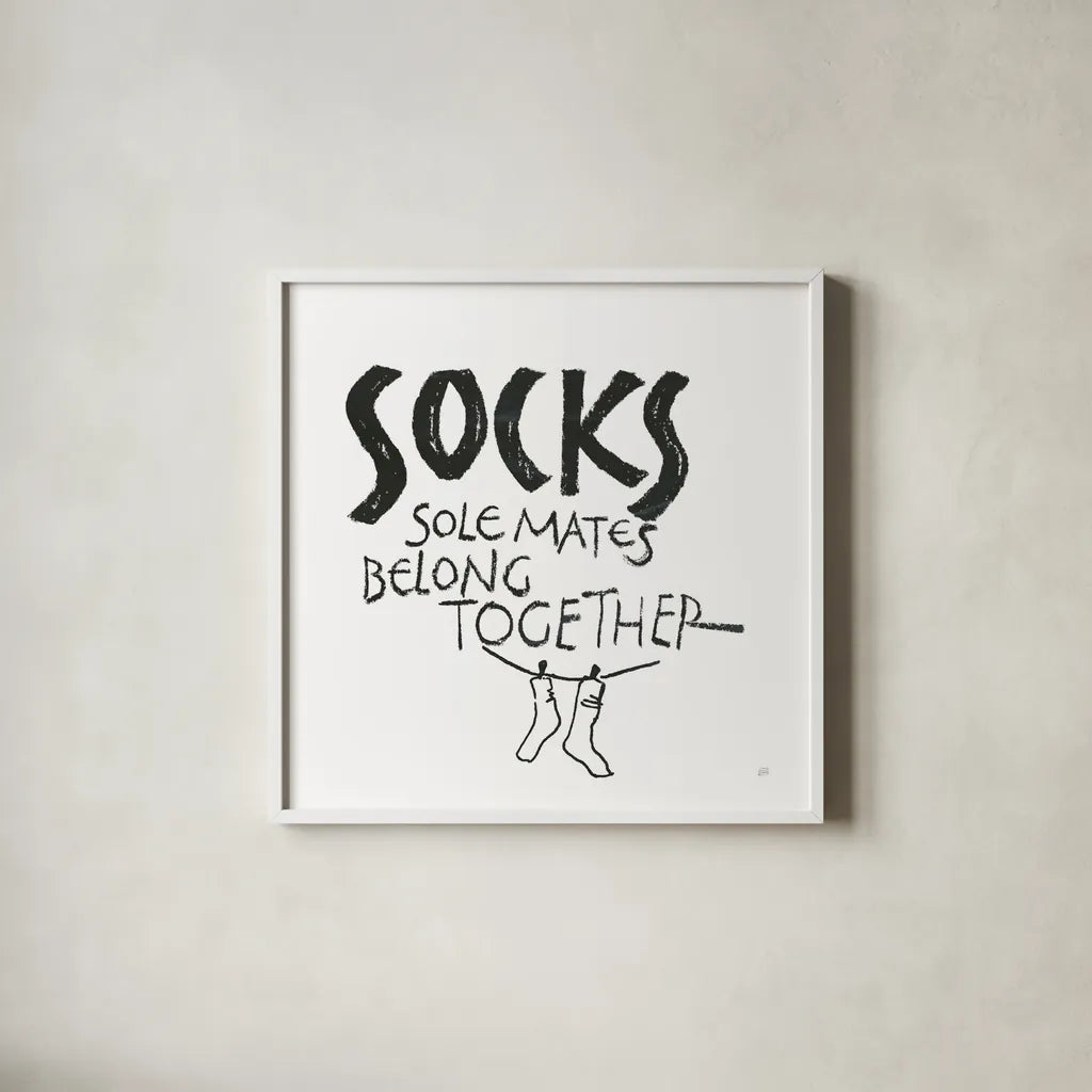 Laundry Room III White by Chris Paschke. Shown in a crisp white glass frame for a clean and minimalist style. Available as an archival giclee rolled canvas, fine art paper, or poster print. SKU 65517a.