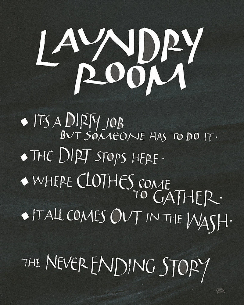 Laundry Room Sayings by Chris Paschke