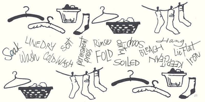 Laundry Room Sayings II by Chris Paschke
