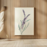 Lavender IV by Chris Paschke. shown as over sized large wall art. Available as an archival giclee rolled canvas, fine art paper, or poster print. SKU 55078h.