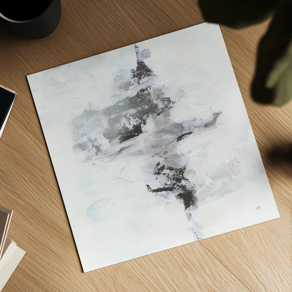 Layered Thinking I by Chris Paschke. Shown as a detailed flat fine art print, highlighting archival giclee quality. Available as an archival giclee rolled canvas, fine art paper, or poster print. SKU 71885a.