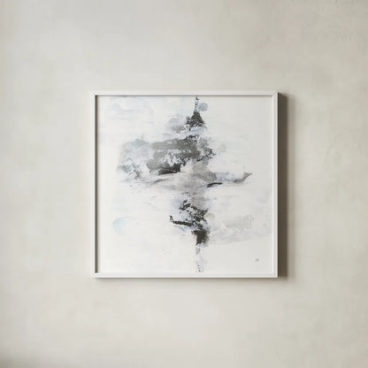 Layered Thinking I by Chris Paschke. Shown in a crisp white glass frame for a clean and minimalist style. Available as an archival giclee rolled canvas, fine art paper, or poster print. SKU 71885a.