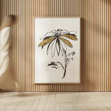 Leafed II by Chris Paschke. shown as over sized large wall art. Available as an archival giclee rolled canvas, fine art paper, or poster print. SKU 64197h.