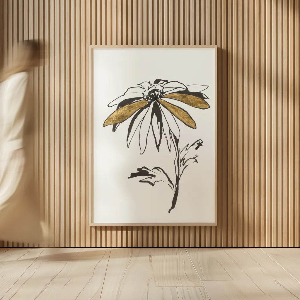 Leafed II by Chris Paschke. shown as over sized large wall art. Available as an archival giclee rolled canvas, fine art paper, or poster print. SKU 64197h.