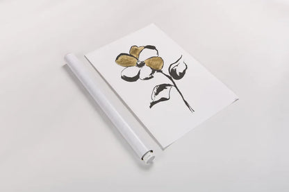 Leafed III by Chris Paschke. shown as a rolled paper print. Available as archival giclee rolled canvas, fine art paper, or poster print. SKU 64198h.