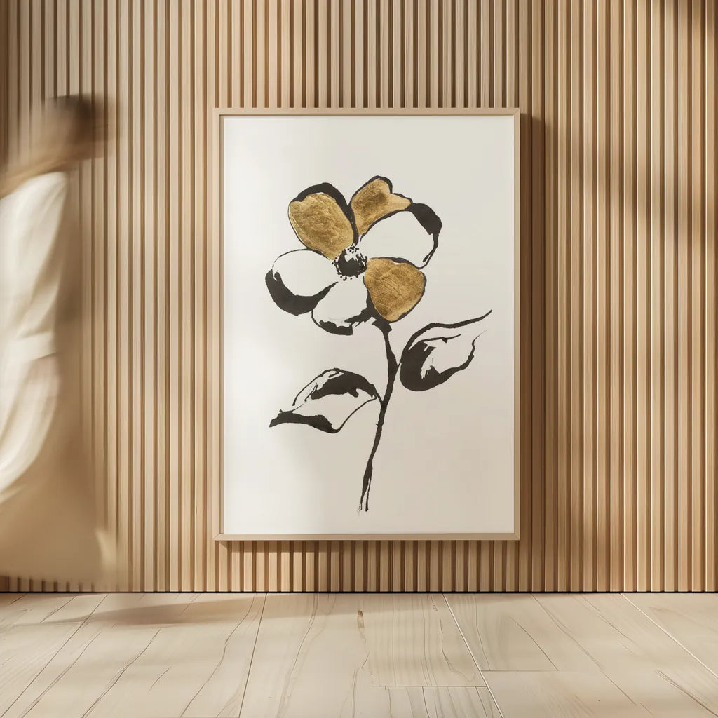 Leafed III by Chris Paschke. shown as over sized large wall art. Available as an archival giclee rolled canvas, fine art paper, or poster print. SKU 64198h.