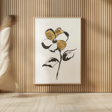 Leafed III by Chris Paschke. shown as over sized large wall art. Available as an archival giclee rolled canvas, fine art paper, or poster print. SKU 64198h.