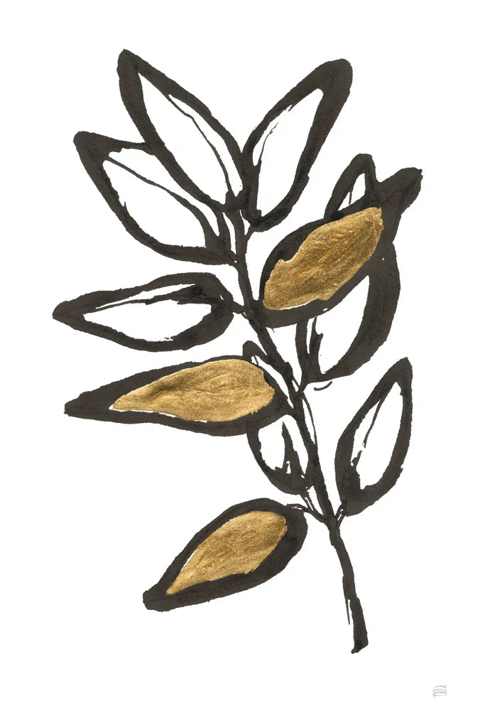 Leafed X by Chris Paschke. SKU 64205h. Archival Giclee Fine art print for wall decor.