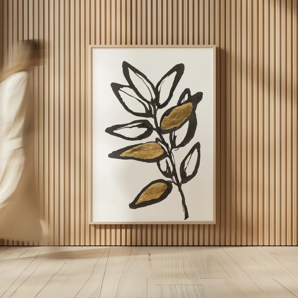 Leafed X by Chris Paschke. shown as over sized large wall art. Available as an archival giclee rolled canvas, fine art paper, or poster print. SKU 64205h.